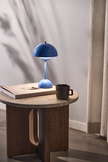 Flowerpot portable table lamp VP9 - Swim blue - &Tradition