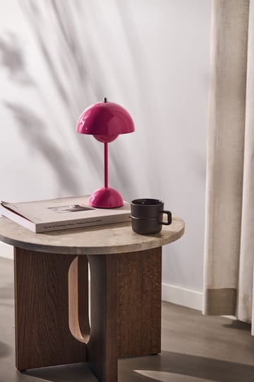 Flowerpot portable table lamp VP9 - Tangy pink - &Tradition