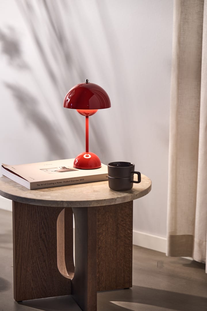 Flowerpot portable table lamp VP9 - Vermilion red - &Tradition