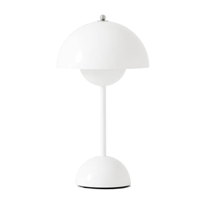 Flowerpot portable table lamp VP9, white &Tradition