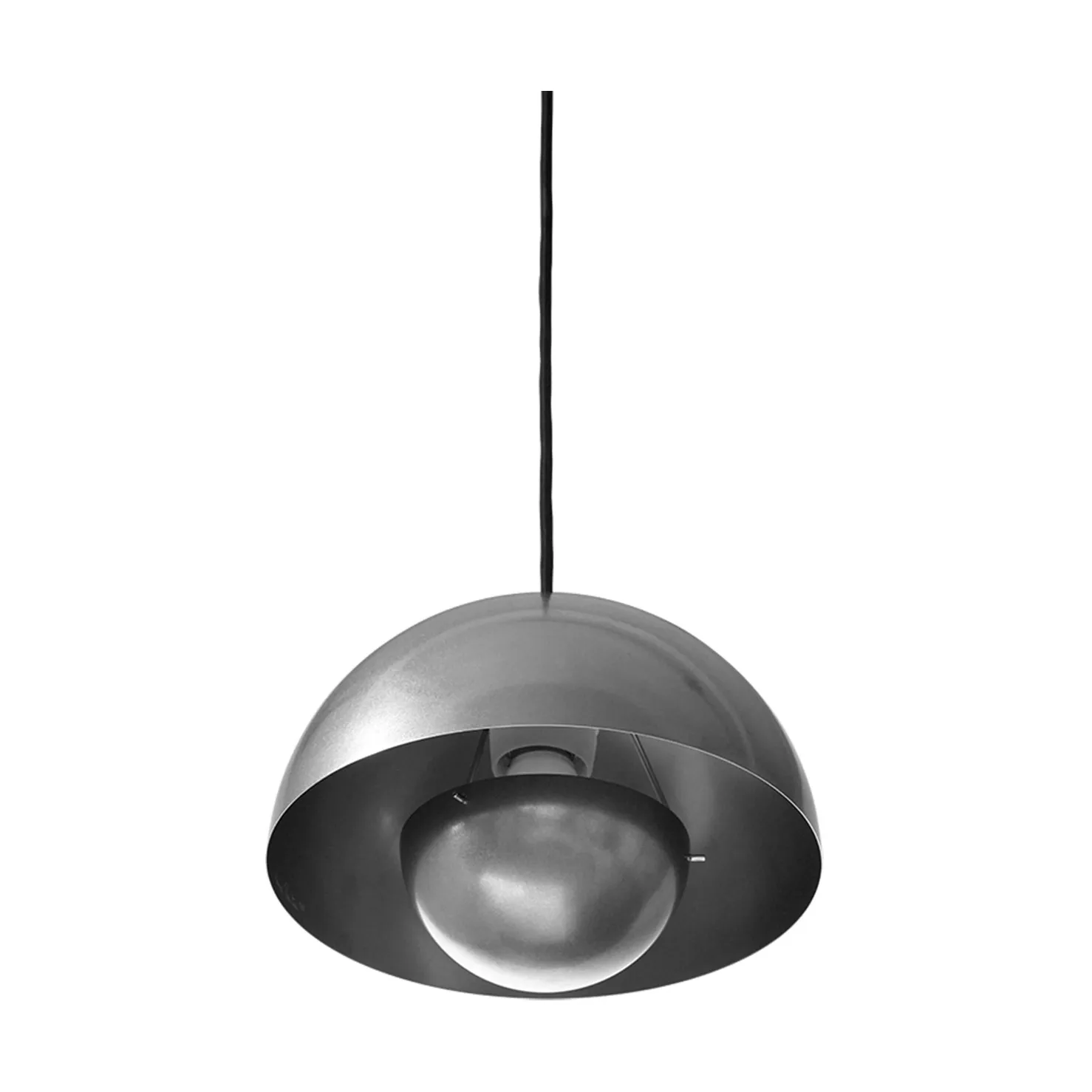 Flowerpot VP1 pendant Anniversary Edition, Pewter &Tradition