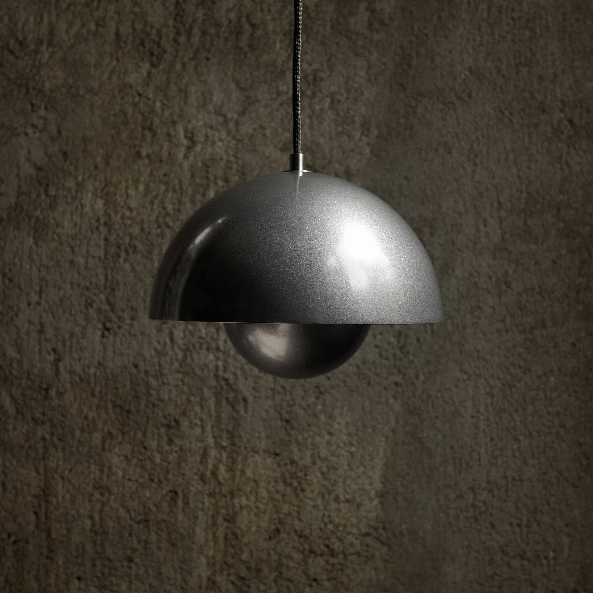 Flowerpot VP1 pendant Anniversary Edition, Pewter &Tradition