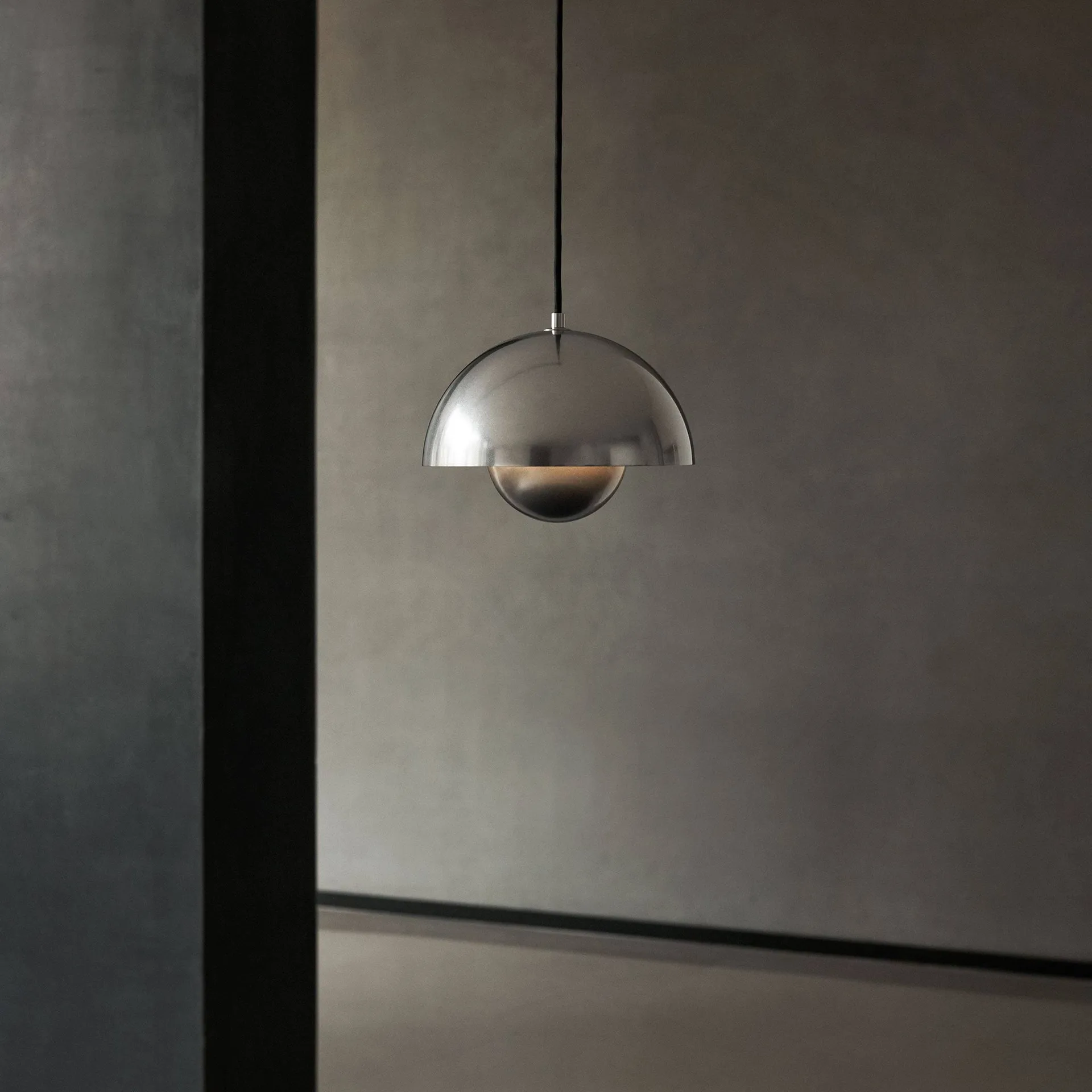 Flowerpot VP1 pendant Anniversary Edition, Pewter &Tradition