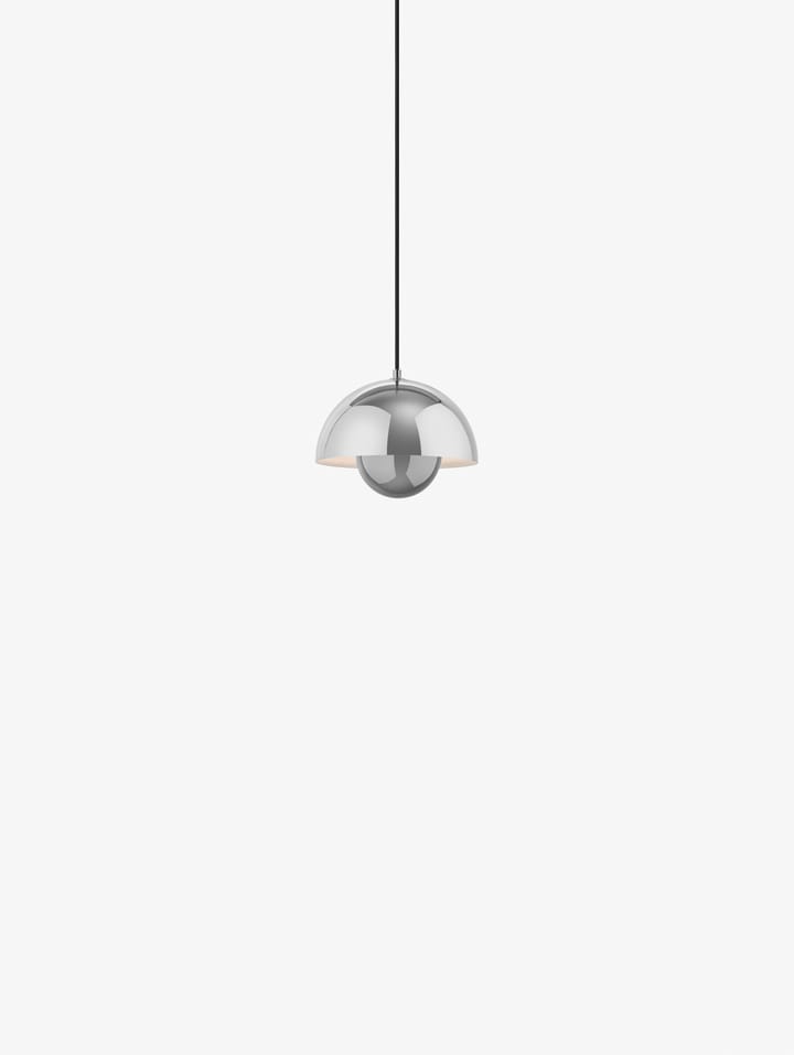 FlowerPot VP1 pendant - Chrome-plated - &Tradition