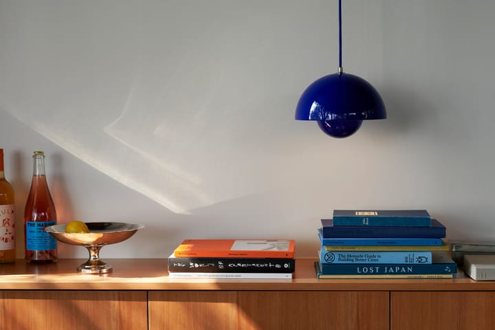 FlowerPot VP1 pendant - Cobalt blue - &Tradition