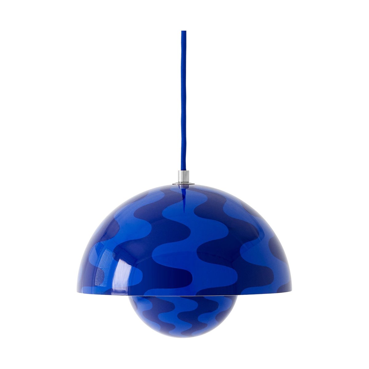 &Tradition Flowerpot VP1 pendant lamp Cobalt blue-Twilight blue