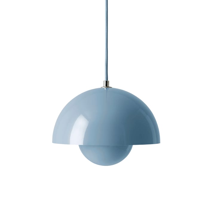 Flowerpot VP1 pendant lamp, light blue &Tradition