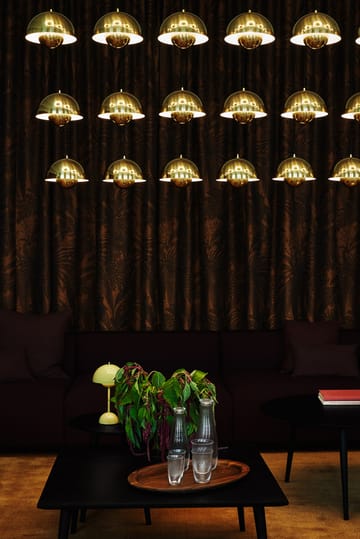 Flowerpot VP1 pendant lamp - polished brass - &Tradition