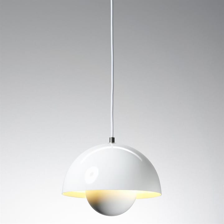 Flowerpot VP1 pendant lamp, white &Tradition