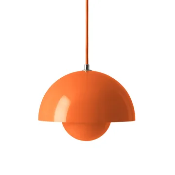 Flowerpot VP1 pendant lamp - Zesty orange - &Tradition