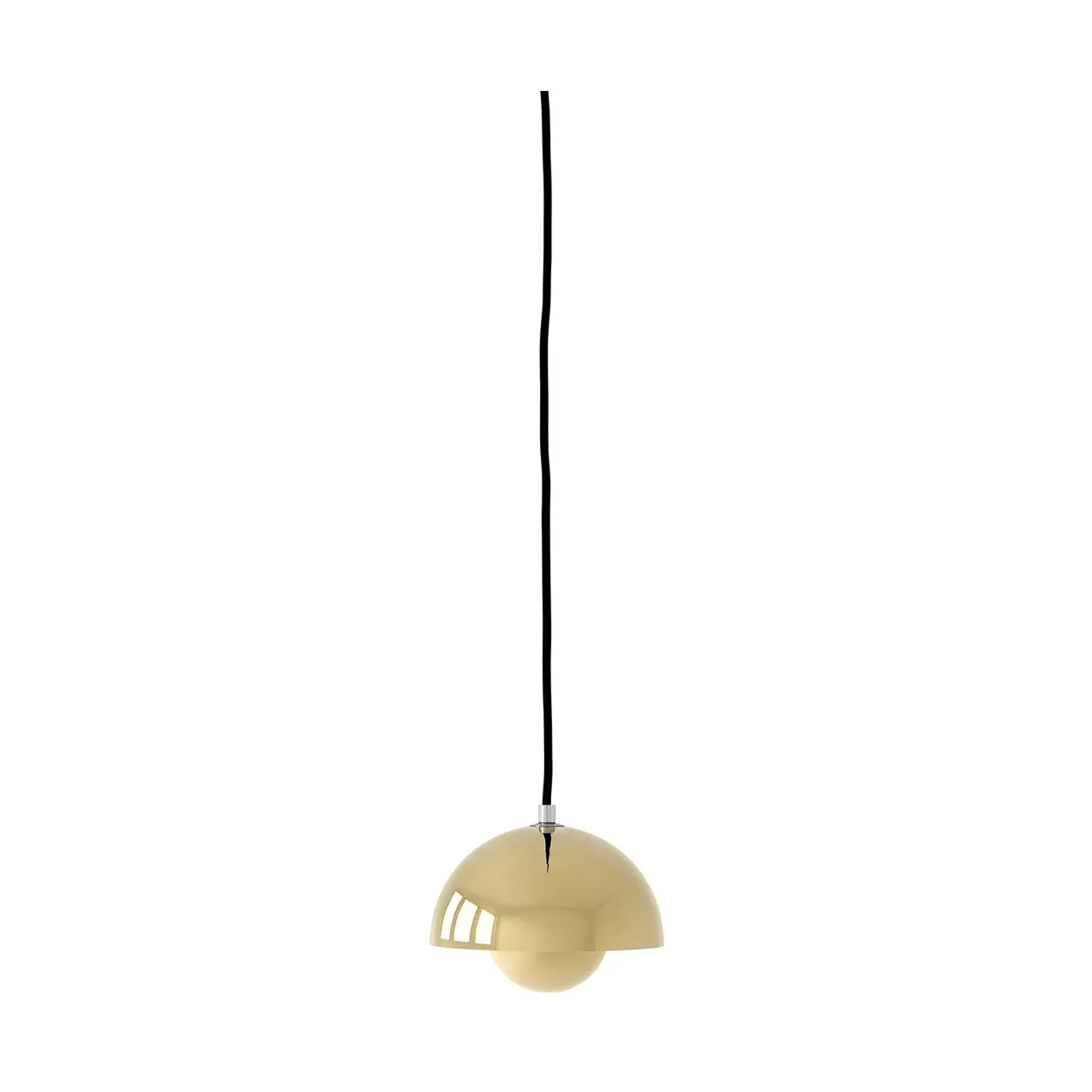 &Tradition Flowerpot VP10 pendant lamp Brass | Scandinavian Design | Pendant lamps | Gold-coloured