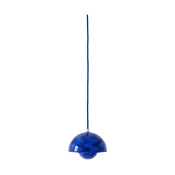 Flowerpot VP10 pendant lamp - Cobalt blue-Twilight blue - &Tradition