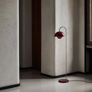 Flowerpot VP12 floor lamp - Dark plum - &Tradition