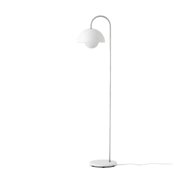 Flowerpot VP12 floor lamp - Matt white - &Tradition