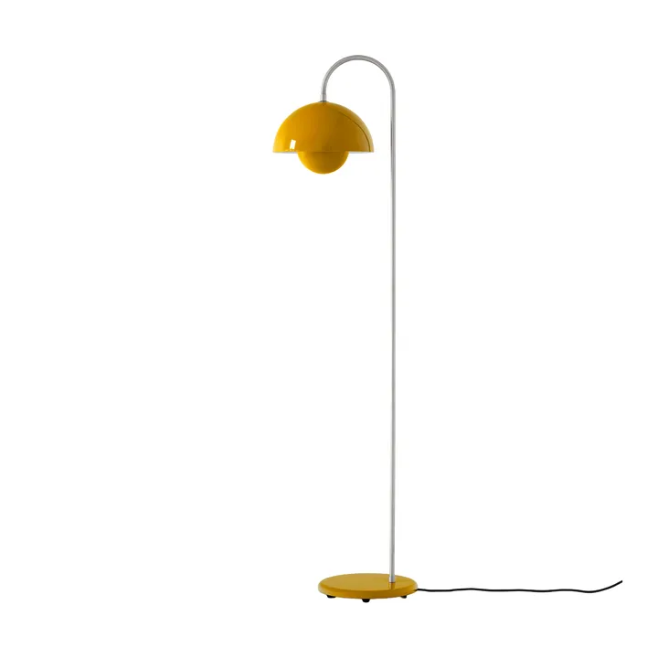 Flowerpot VP12 floor lamp - Mustard - &Tradition