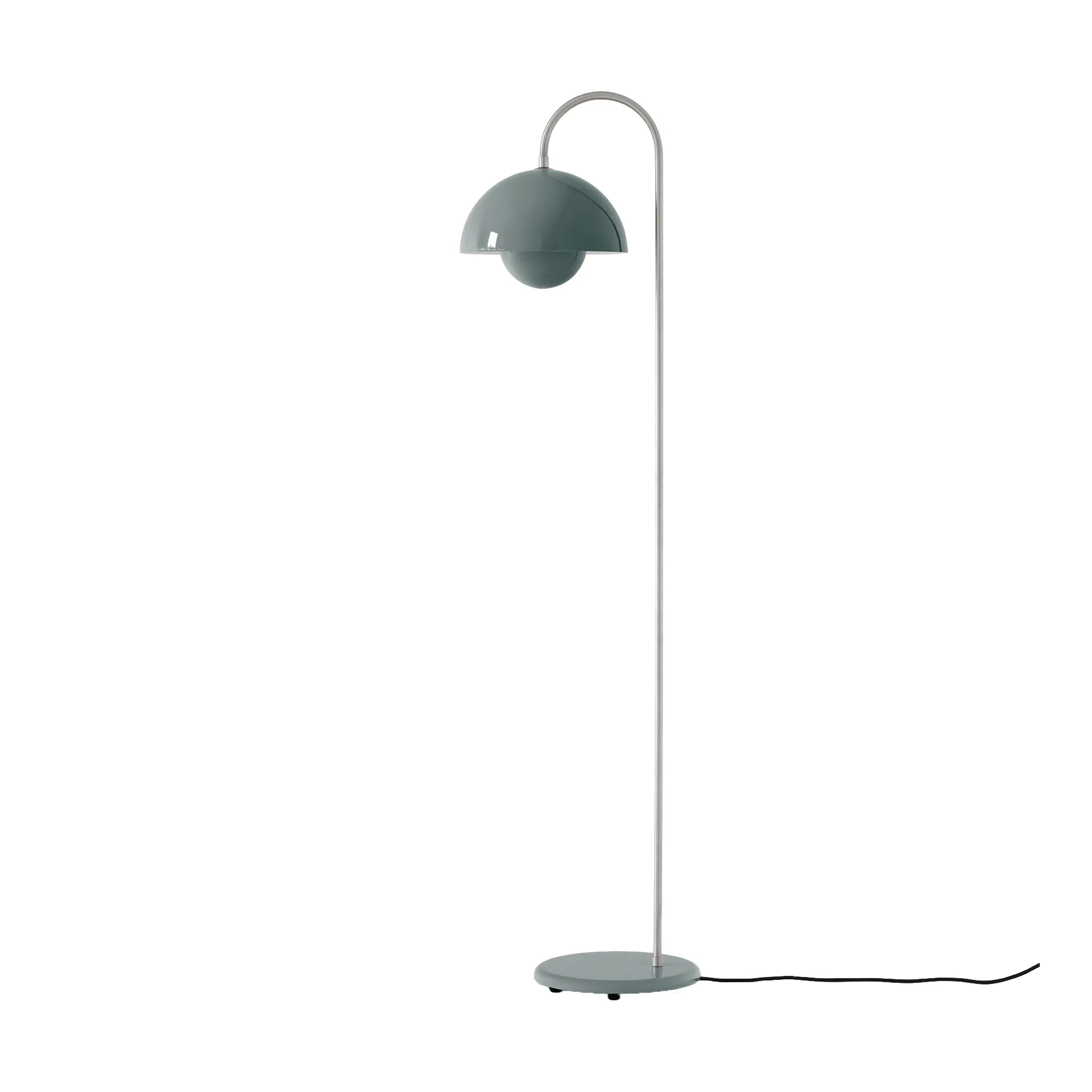 Flowerpot VP12 floor lamp, Stone blue &Tradition
