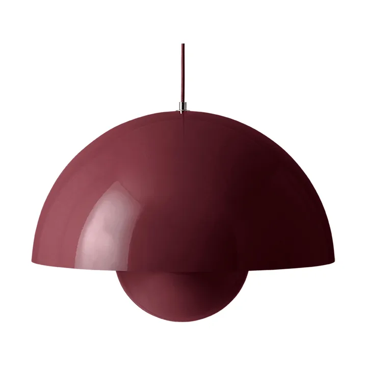 Flowerpot VP2 pendant lamp big - Dark plum - &Tradition