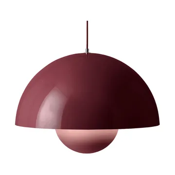 Flowerpot VP2 pendant lamp big - Dark plum - &Tradition