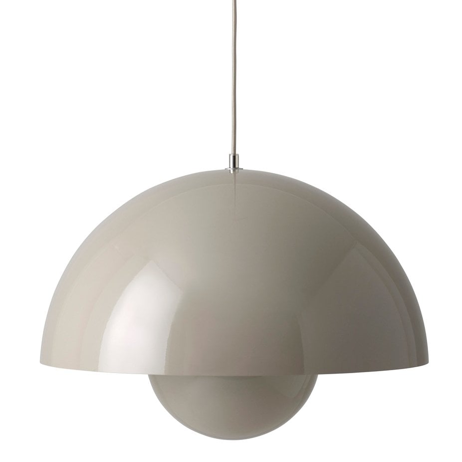 &Tradition Flowerpot VP2 pendant lamp big grey-beige