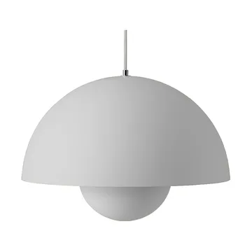 Flowerpot VP2 pendant lamp big - Matt light grey - &Tradition