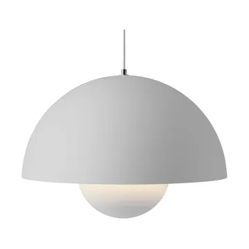 Flowerpot VP2 pendant lamp big - Matt light grey - &Tradition