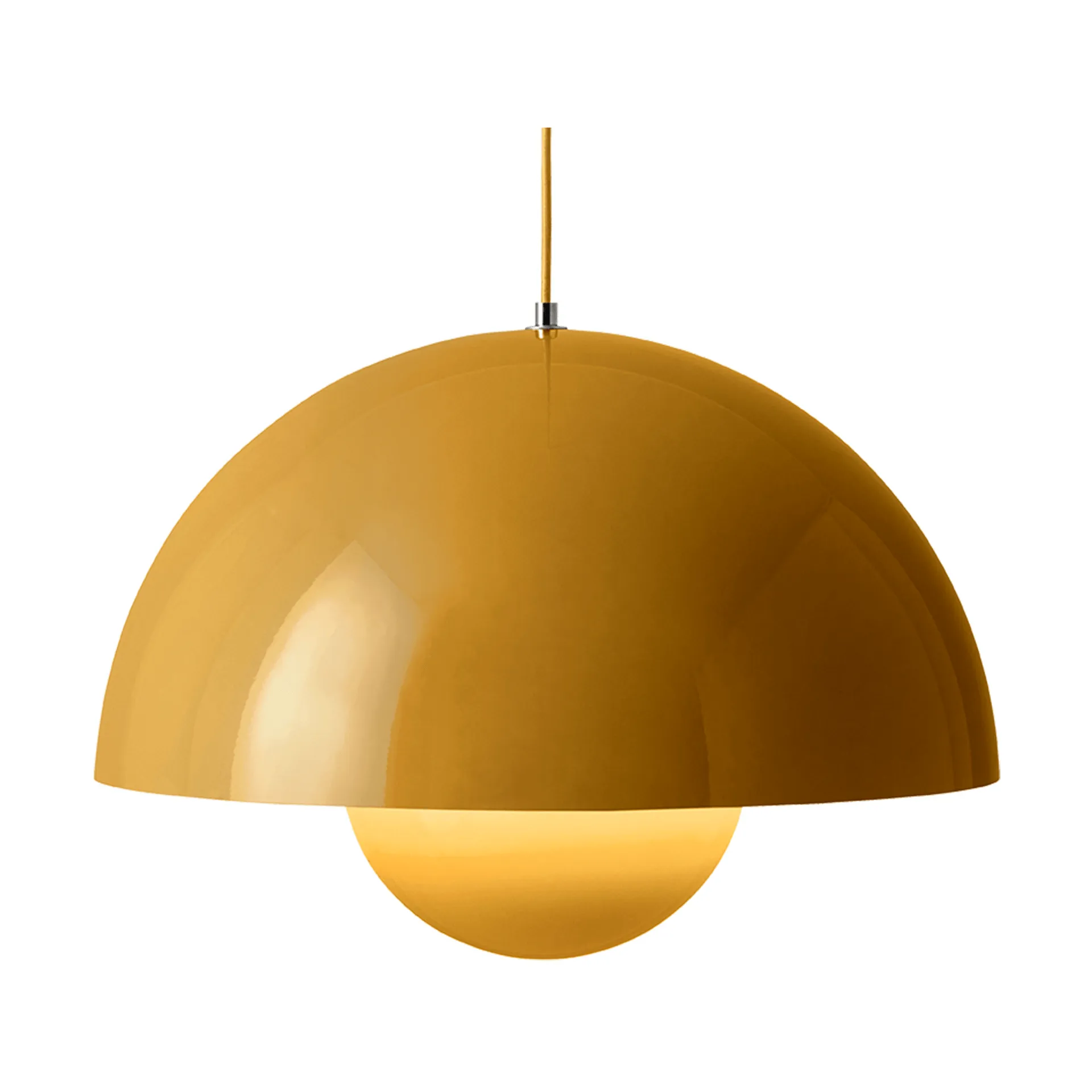 Flowerpot VP2 pendant lamp big, Mustard &Tradition