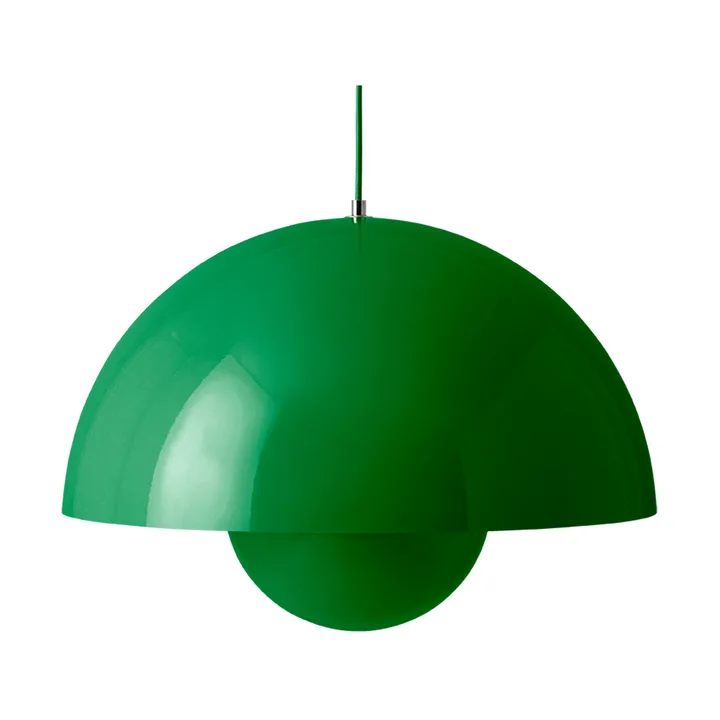 Flowerpot VP2 pendant lamp big - Signal green - &Tradition
