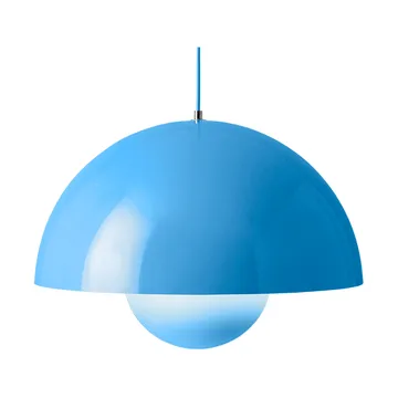 Flowerpot VP2 pendant lamp big - Swim blue - &Tradition
