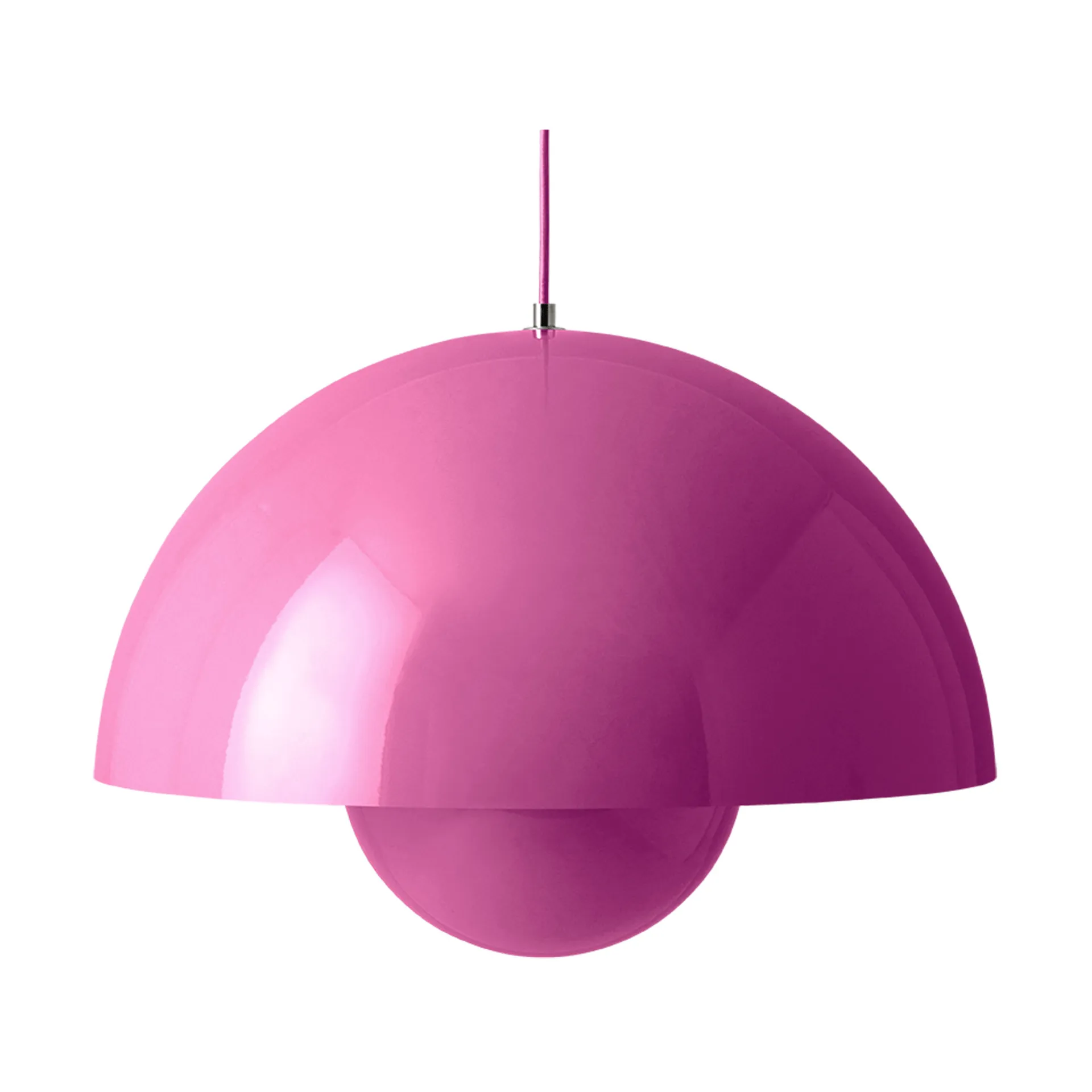 Flowerpot VP2 pendant lamp big, Tangy pink &Tradition