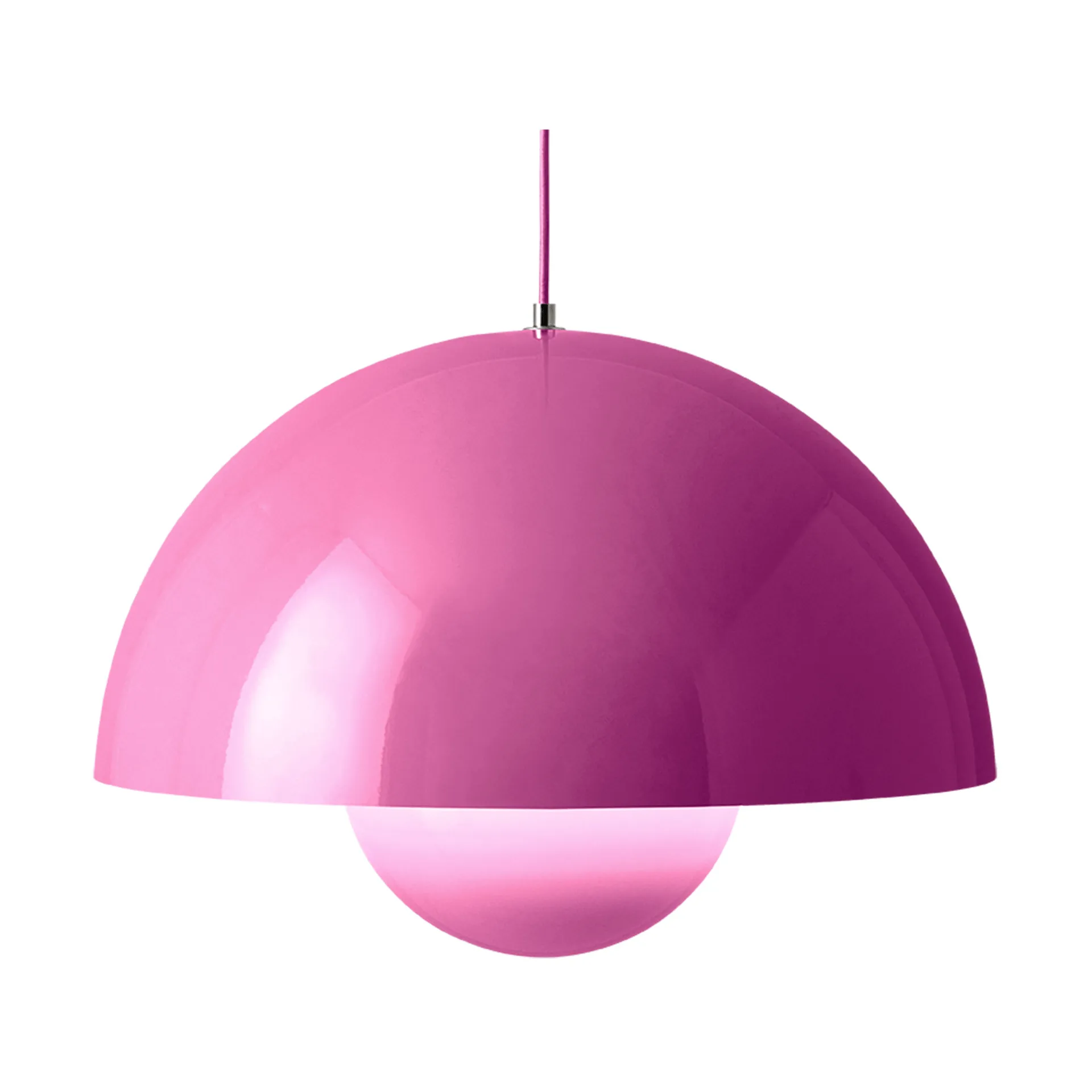 Flowerpot VP2 pendant lamp big, Tangy pink &Tradition