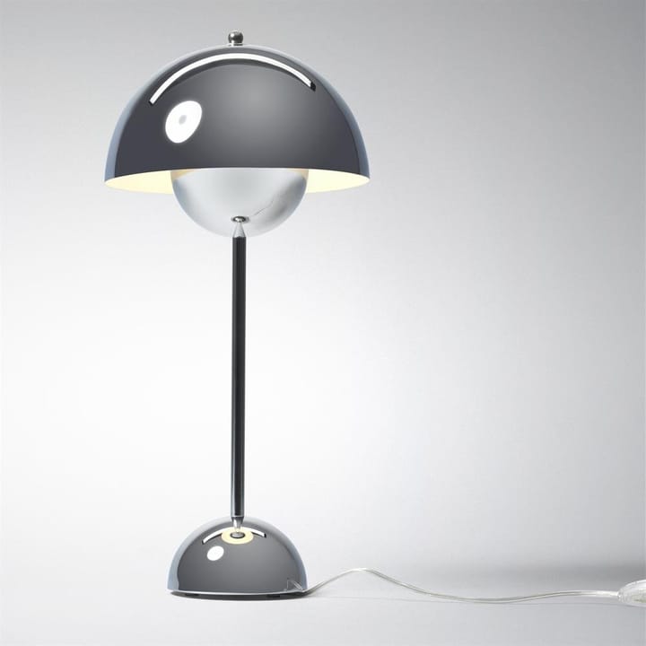 FlowerPot VP3 table lamp - chrome - &Tradition