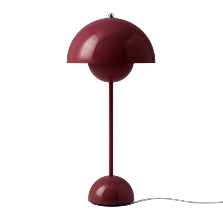 FlowerPot VP3 table lamp - Dark plum - &Tradition