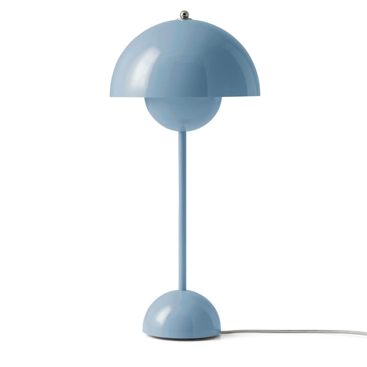 FlowerPot VP3 table lamp, light blue &Tradition