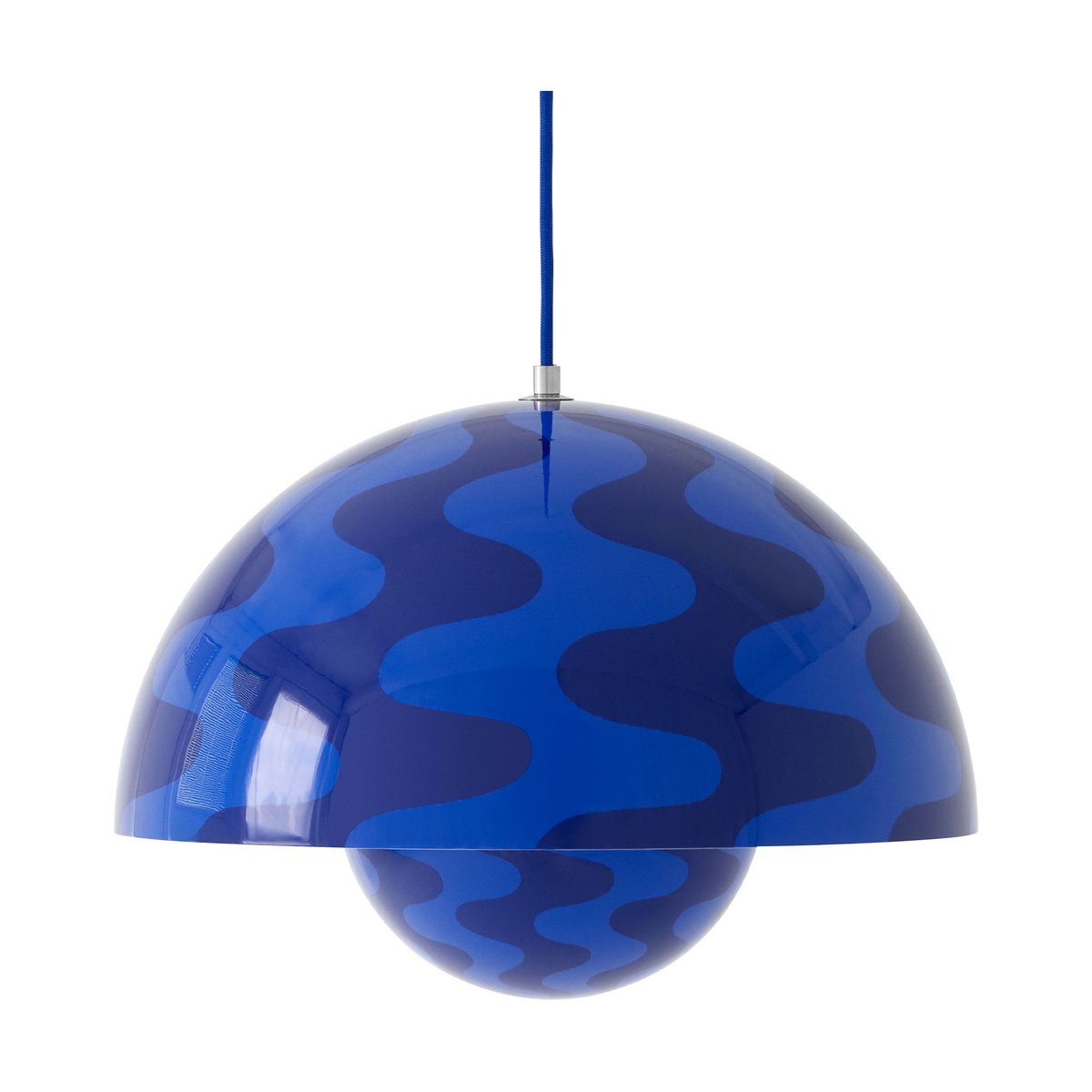 &Tradition Flowerpot VP7 pendant lamp Cobalt blue-Twilight blue