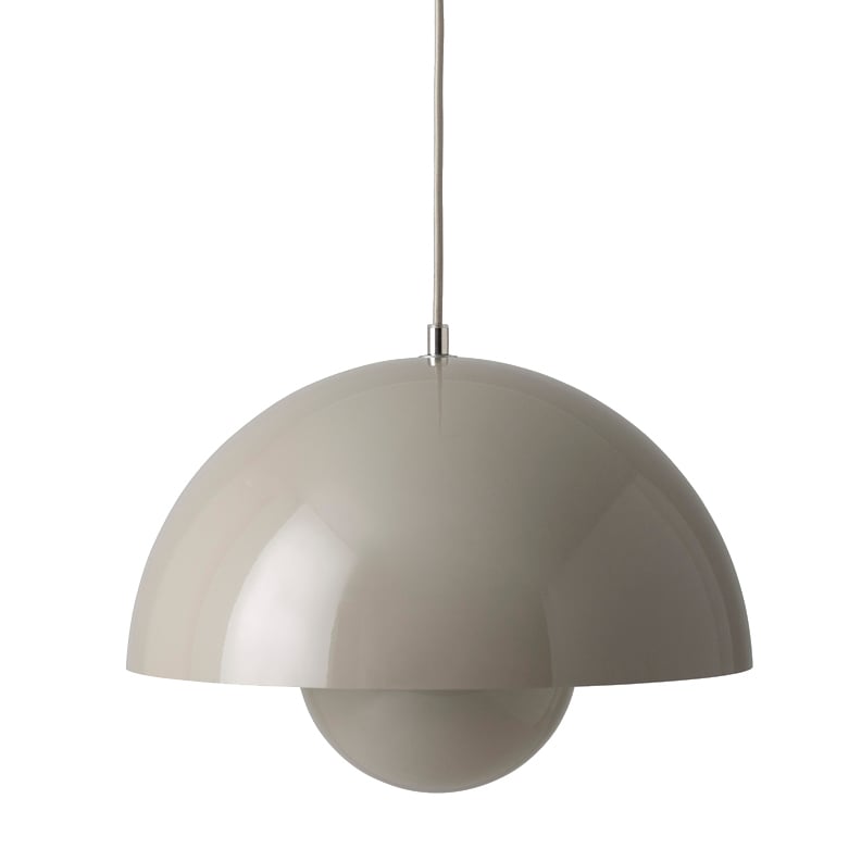 &Tradition Flowerpot VP7 pendant lamp grey-beige | Scandinavian Design | Pendant lamps | Grey