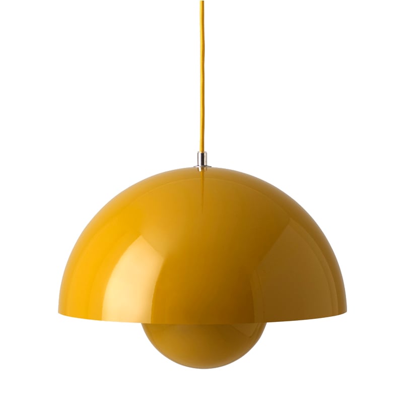 &Tradition Flowerpot VP7 pendant lamp mustard