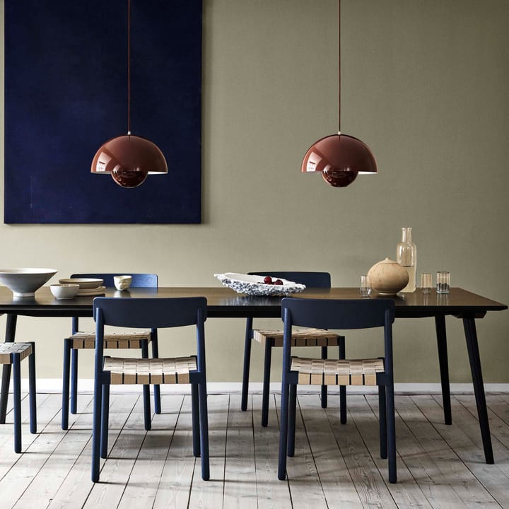 Flowerpot VP7 pendant lamp, red-brown &Tradition