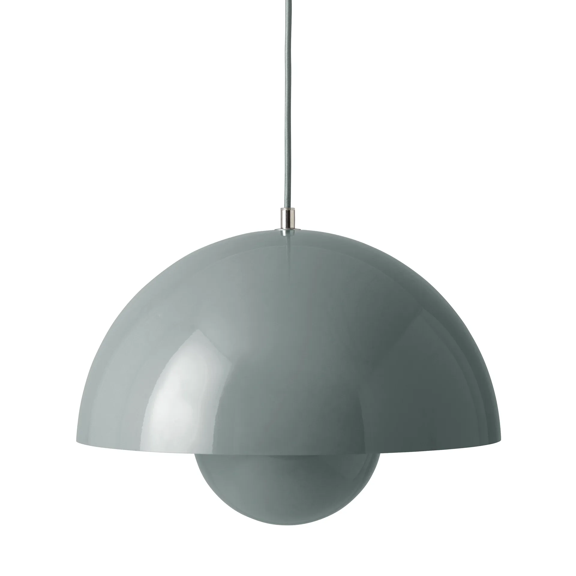 Flowerpot VP7 pendant lamp, Stone blue &Tradition