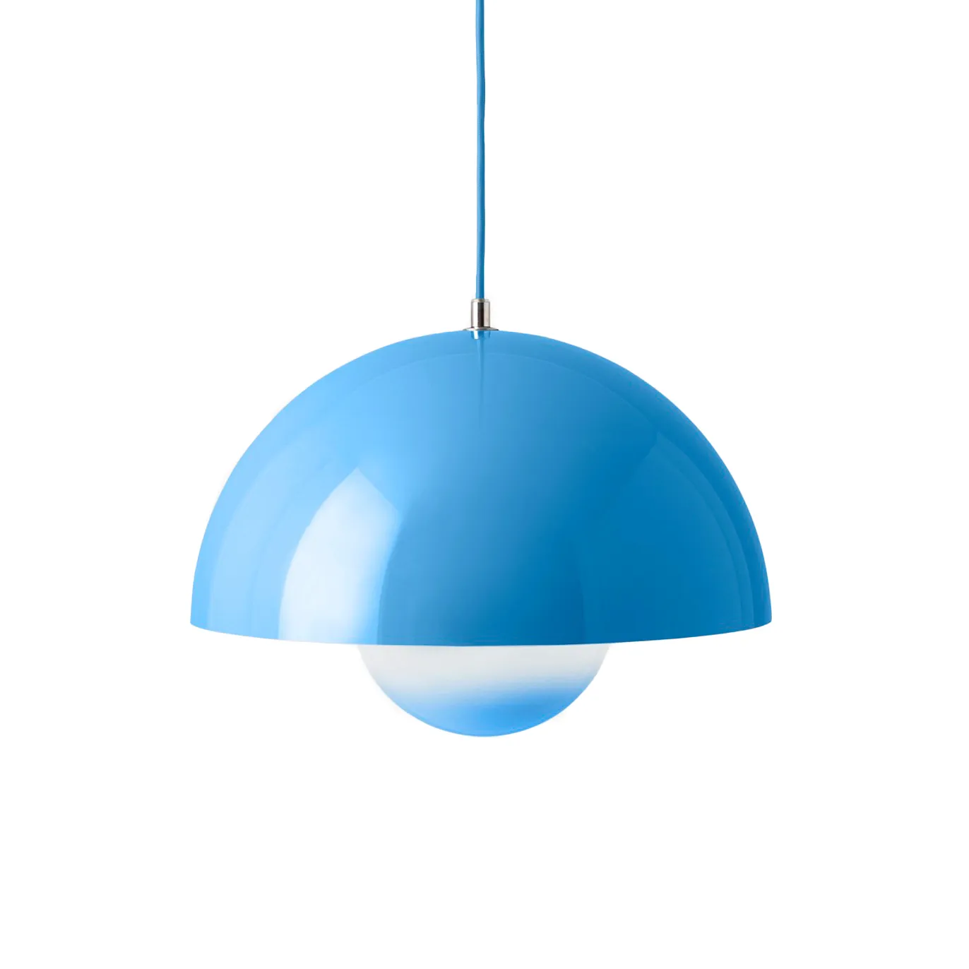 Flowerpot VP7 pendant lamp, Swim blue &Tradition