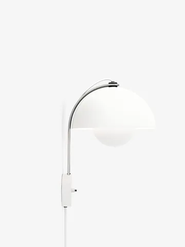 Flowerpot VP8 wall lamp - Matte white - &Tradition