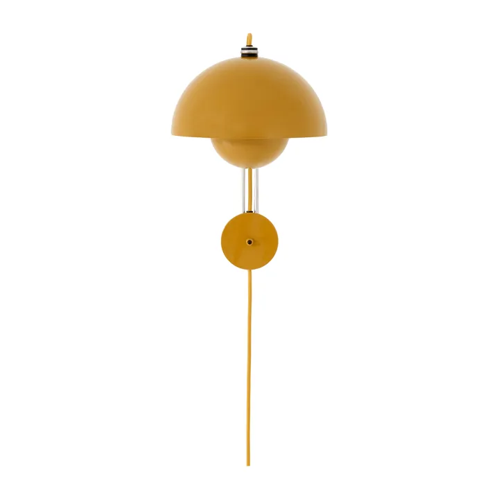 Flowerpot VP8 wall lamp - Mustard - &Tradition