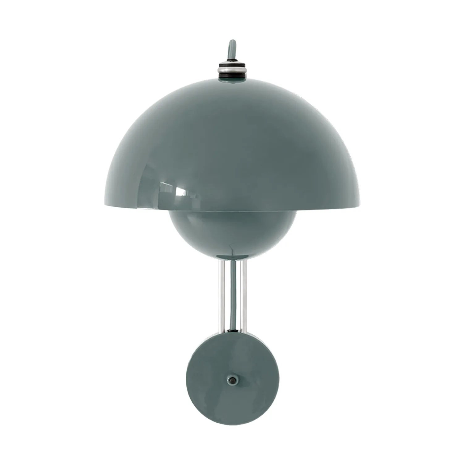 Flowerpot VP8 wall lamp, Stone blue &Tradition