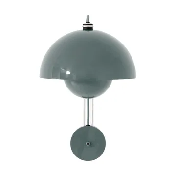 Flowerpot VP8 wall lamp - Stone blue - &Tradition