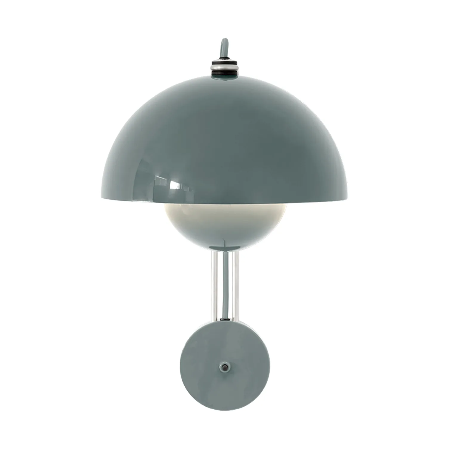 Flowerpot VP8 wall lamp, Stone blue &Tradition