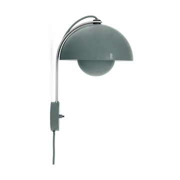 Flowerpot VP8 wall lamp - Stone blue - &Tradition