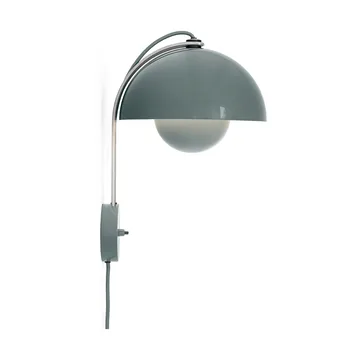 Flowerpot VP8 wall lamp - Stone blue - &Tradition