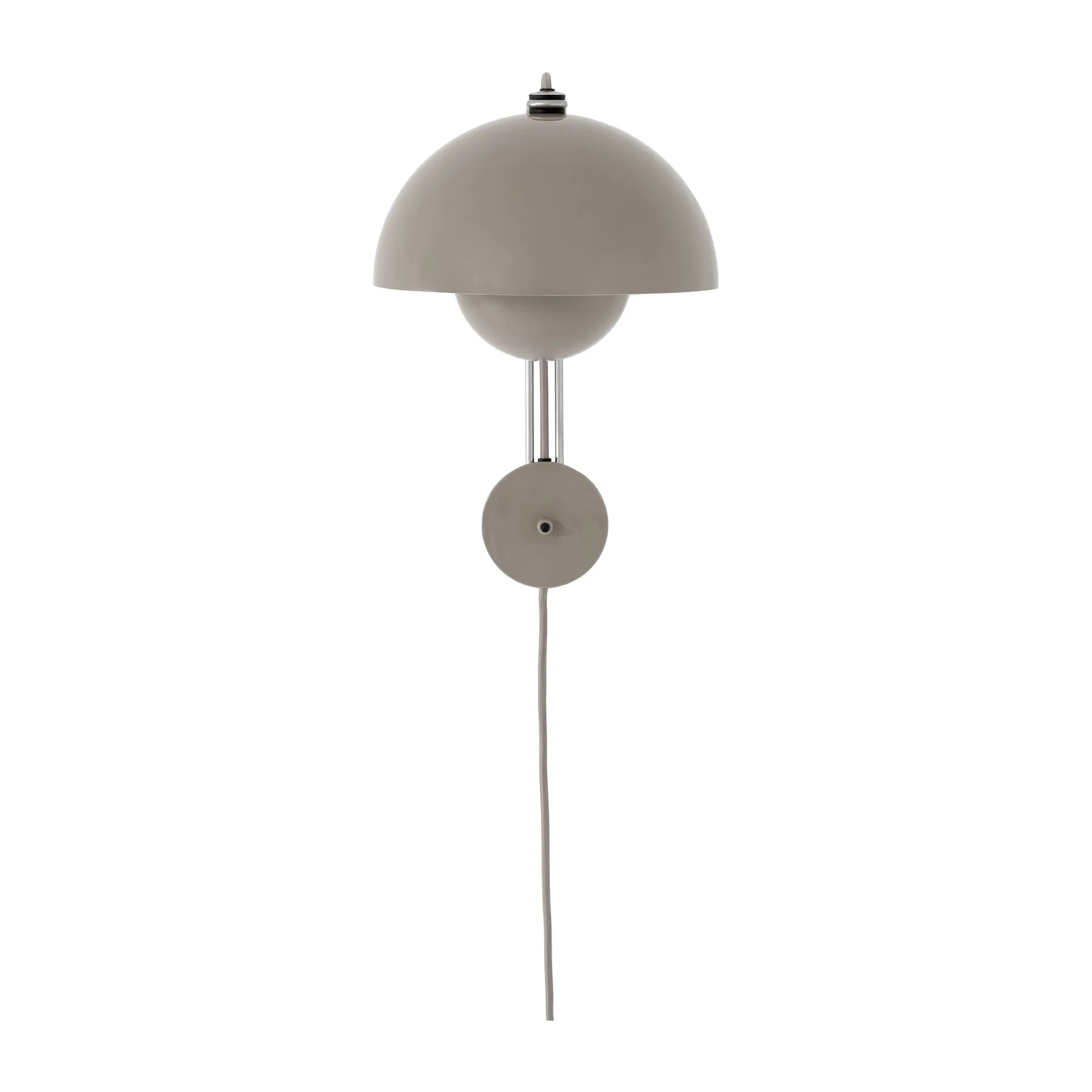 Flowerpot wall lamp VP8, Grey beige &Tradition