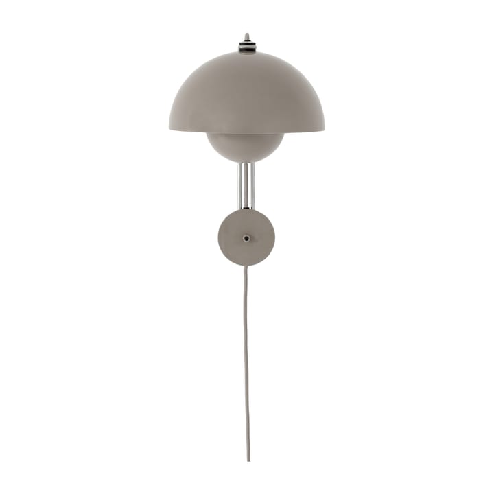 Flowerpot wall lamp VP8 - Grey beige - &Tradition
