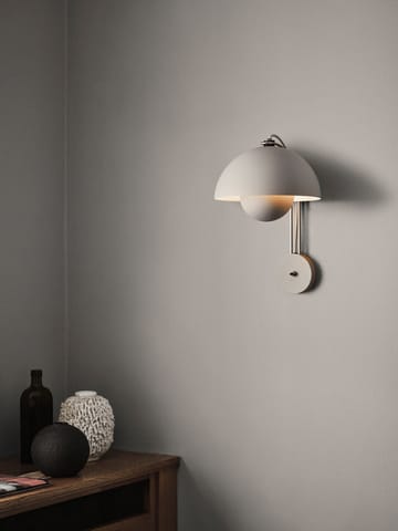 Flowerpot wall lamp VP8 - Grey beige - &Tradition