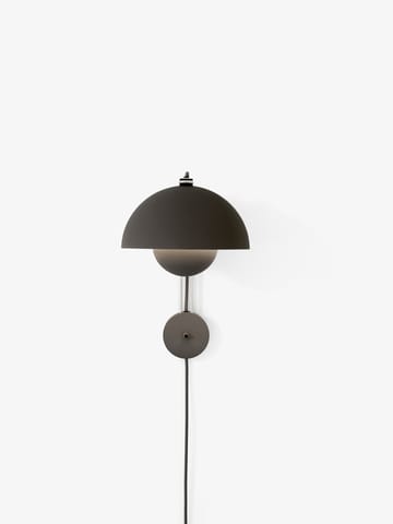 Flowerpot wall lamp VP8 - Matte black - &Tradition